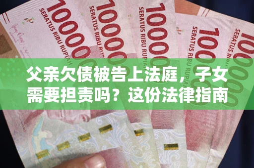 北京父亲欠债被告上法庭，子女需要担责吗？这份法律指南必须看完
