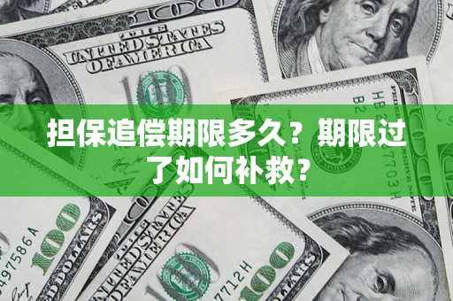 北京担保追偿期限多久？期限过了如何补救？