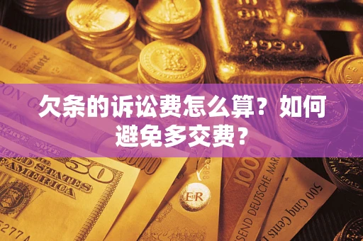 北京欠条的诉讼费怎么算？如何避免多交费？