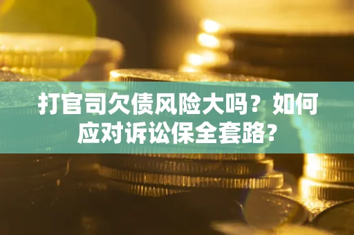 北京打官司欠债风险大吗？如何应对诉讼保全套路？