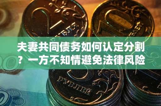 北京夫妻共同债务如何认定分割？一方不知情避免法律风险必看！